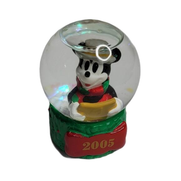 Disney Other - 2005 JC Penney Mickey Mouse Christmas Snow Globe Disney Collectors Item Vintage